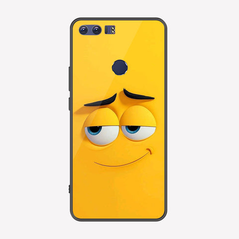 Huawei Honor 8 Cover - Cute 3D Cartoon Series - Premium Printed Metal soft Bumper shock Proof Case