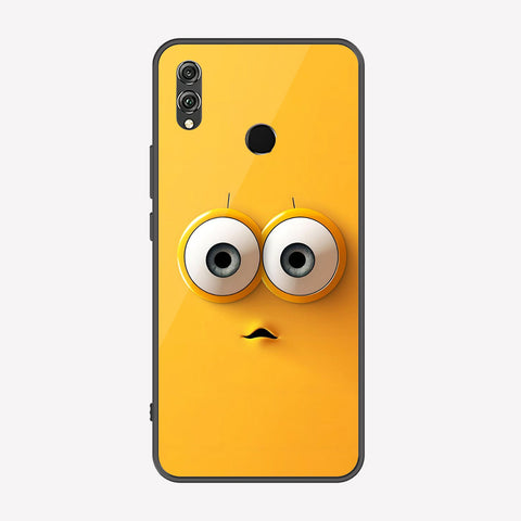 Huawei Honor 8X Cover - Cute 3D Cartoon Series - Premium Printed Metal soft Bumper shock Proof Case