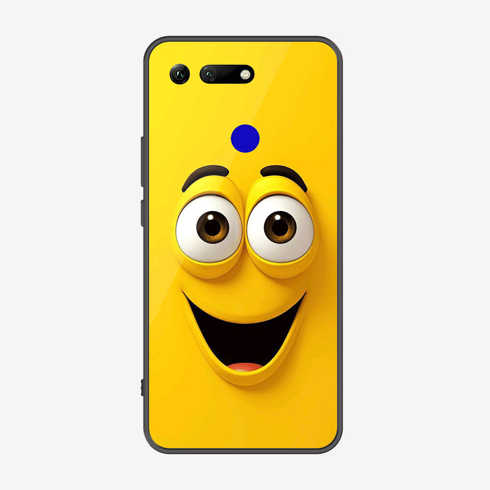 Huawei Honor View 20 Cover - Cute 3D Cartoon Series - Premium Printed Metal soft Bumper shock Proof Case