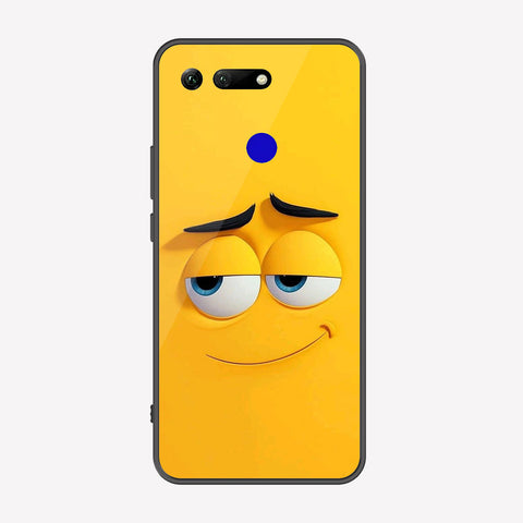 Huawei Honor View 20 Cover - Cute 3D Cartoon Series - Premium Printed Metal soft Bumper shock Proof Case