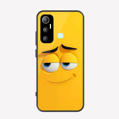 Infinix Hot 11 Cover - Cute 3D Cartoon Series - Premium Printed Metal soft Bumper shock Proof Case