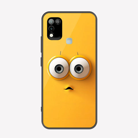 Infinix Hot 9 Play Cover - Cute 3D Cartoon Series - Premium Printed Metal soft Bumper shock Proof Case
