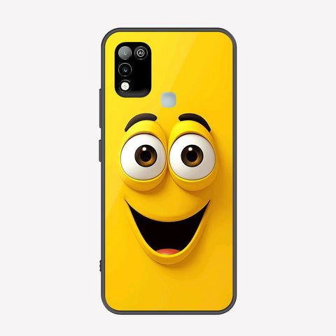 Infinix Hot 10 Play Cover - Cute 3D Cartoon Series - Premium Printed Metal soft Bumper shock Proof Case