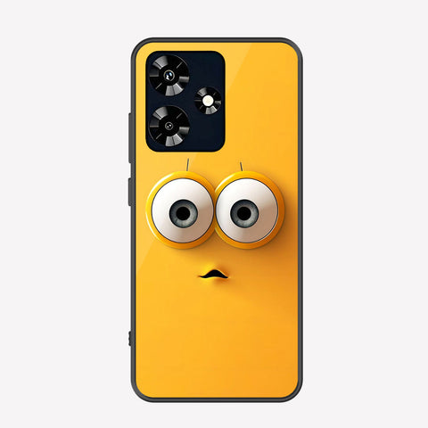 Infinix Hot 30 Cover - Cute 3D Cartoon Series - Premium Printed Metal soft Bumper shock Proof Case