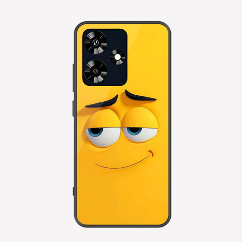 Infinix Hot 30 Cover - Cute 3D Cartoon Series - Premium Printed Metal soft Bumper shock Proof Case