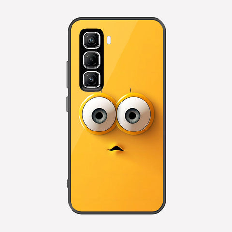 Infinix Hot 50 4G Cover - Cute 3D Cartoon Series - Premium Printed Metal soft Bumper shock Proof Case