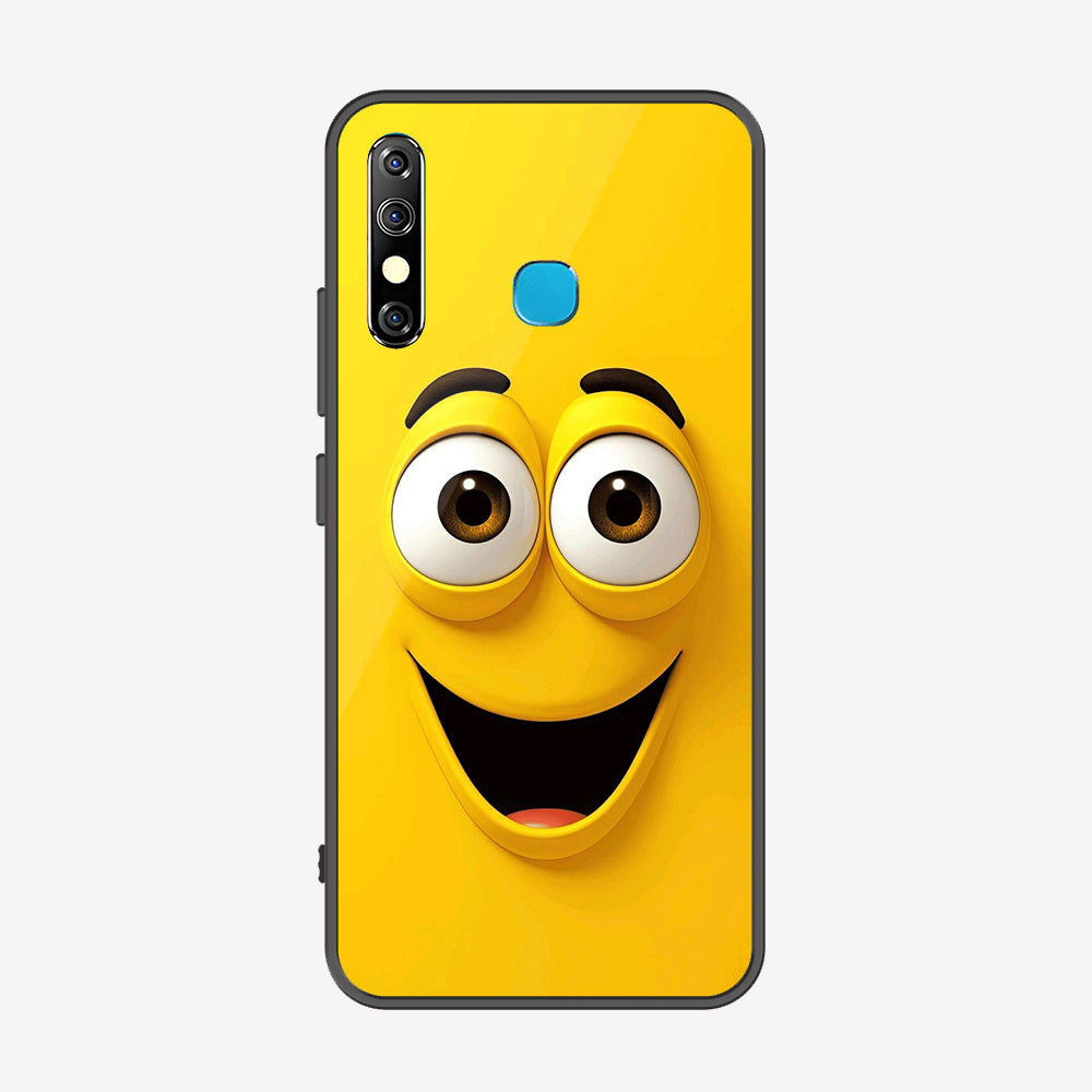 Tecno Spark 4 Cover - Cute 3D Cartoon Series - Premium Printed Metal soft Bumper shock Proof Case