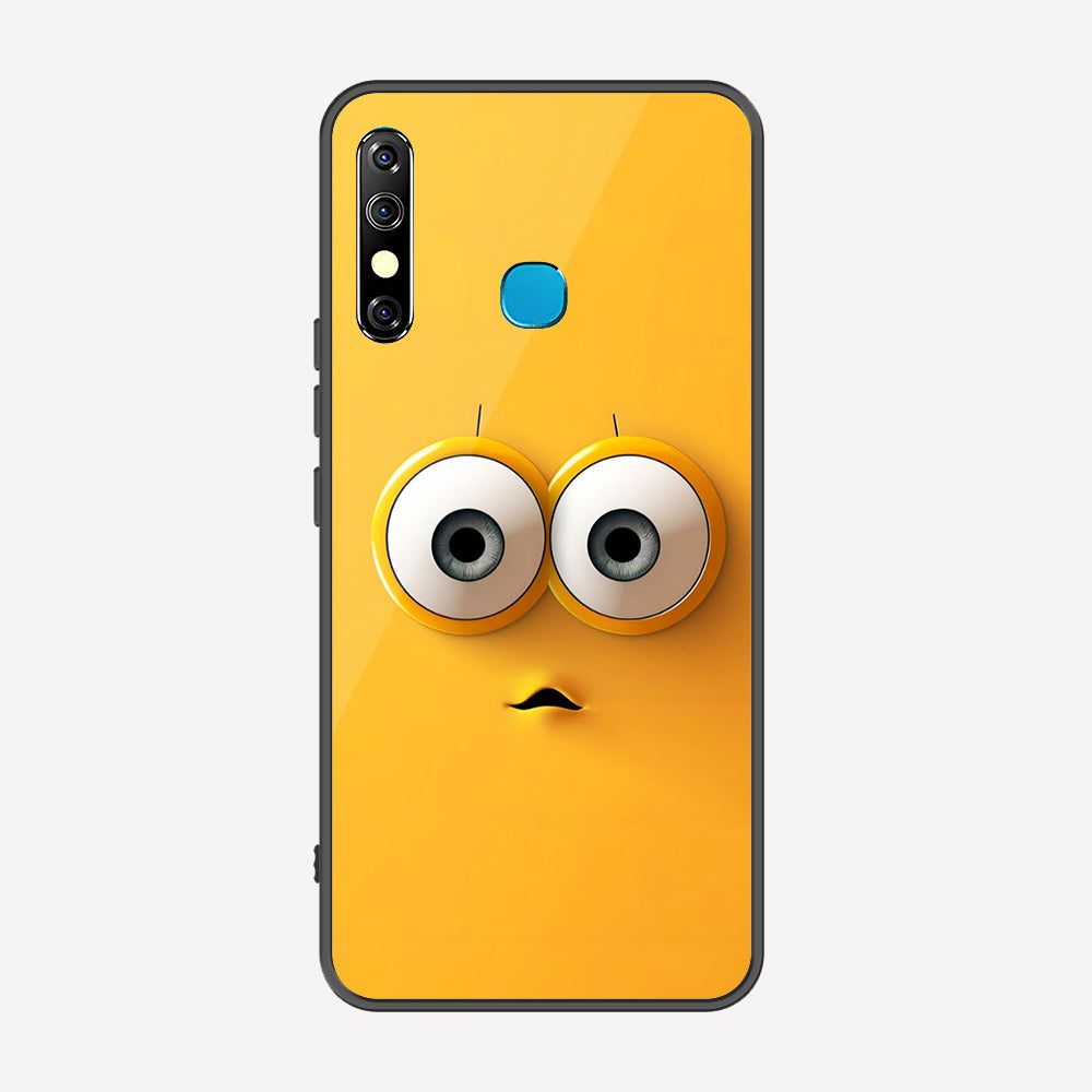Tecno Spark 4 Cover - Cute 3D Cartoon Series - Premium Printed Metal soft Bumper shock Proof Case
