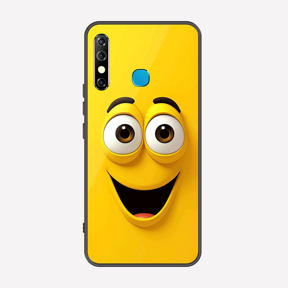 Tecno Spark 4 Cover - Cute 3D Cartoon Series - Premium Printed Metal soft Bumper shock Proof Case