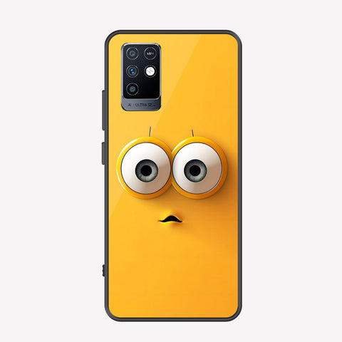 Infinix Note 10 Cover - Cute 3D Cartoon Series - Premium Printed Metal soft Bumper shock Proof Case