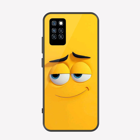Infinix Note 10 Pro Cover - Cute 3D Cartoon Series - Premium Printed Metal soft Bumper shock Proof Case