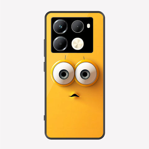 Infinix Note 40 Pro Plus Cover - Cute 3D Cartoon Series - Premium Printed Metal soft Bumper shock Proof Case