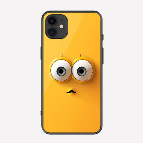 iPhone 11 Cover - Cute 3D Cartoon Series - Premium Printed Metal soft Bumper shock Proof Case