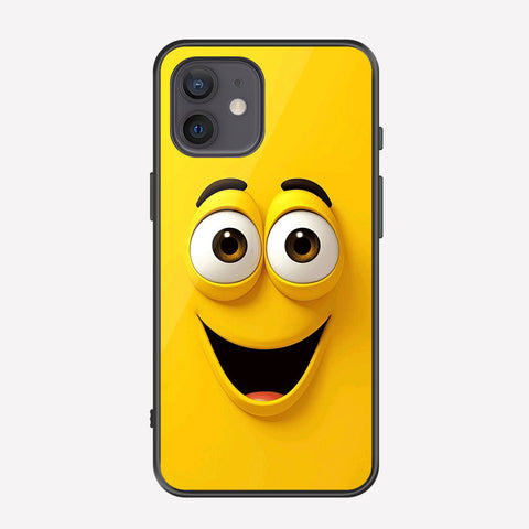 iPhone 12 Cover - Cute 3D Cartoon Series - Premium Printed Metal soft Bumper shock Proof Case