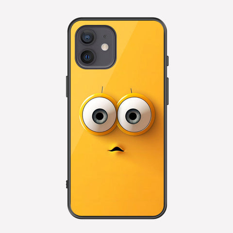 iPhone 12 Mini Cover - Cute 3D Cartoon Series - Premium Printed Metal soft Bumper shock Proof Case
