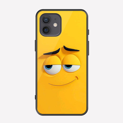 iPhone 12 Mini Cover - Cute 3D Cartoon Series - Premium Printed Metal soft Bumper shock Proof Case