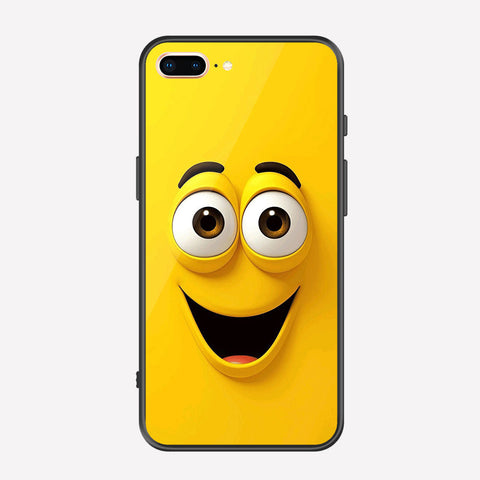 iPhone 8 Plus / 7 Plus Cover - Cute 3D Cartoon Series - Premium Printed Metal soft Bumper shock Proof Case