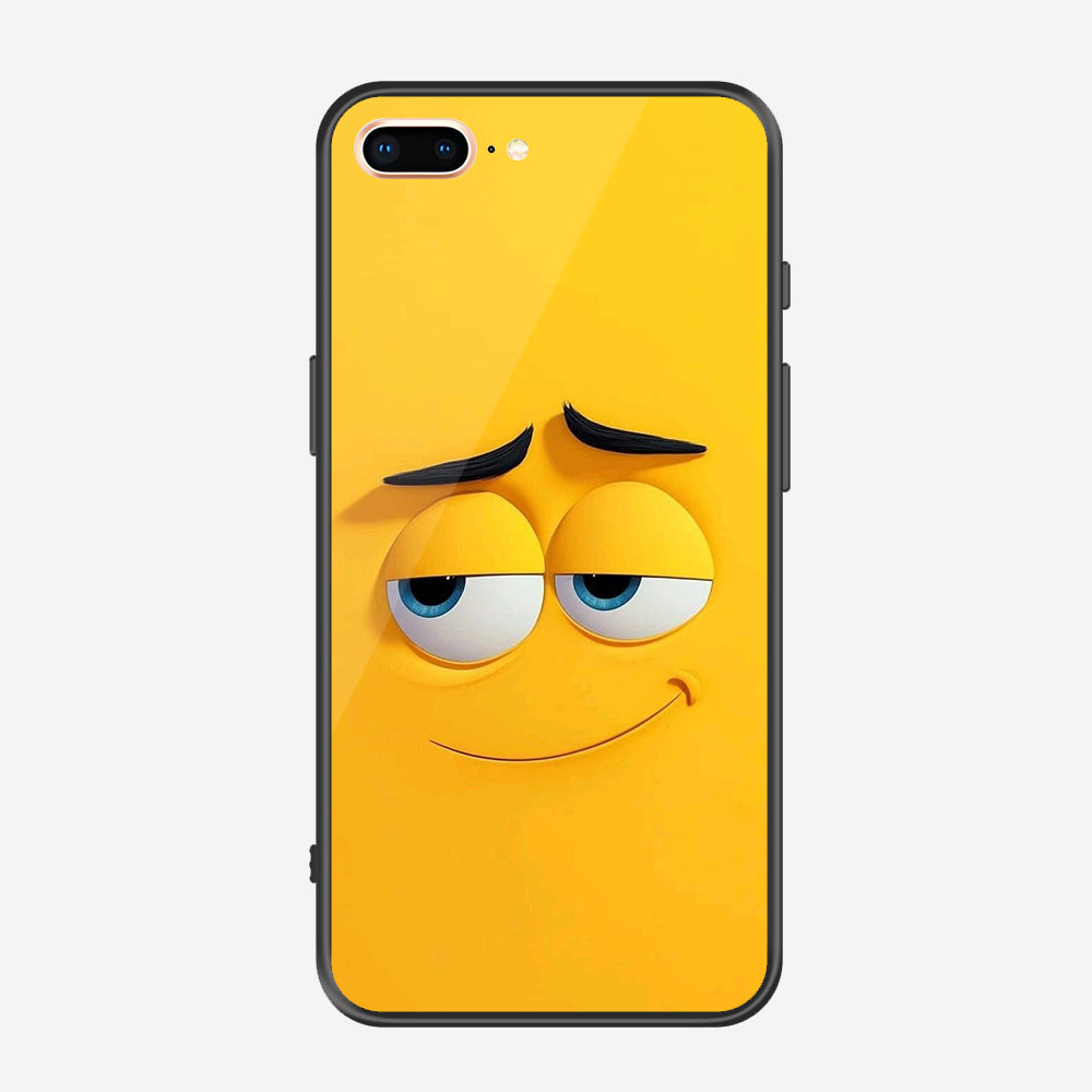 iPhone 8 Plus / 7 Plus Cover - Cute 3D Cartoon Series - Premium Printed Metal soft Bumper shock Proof Case