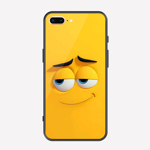 iPhone 8 Plus / 7 Plus Cover - Cute 3D Cartoon Series - Premium Printed Metal soft Bumper shock Proof Case