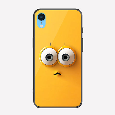 iPhone XR Cover - Cute 3D Cartoon Series - Premium Printed Metal soft Bumper shock Proof Case