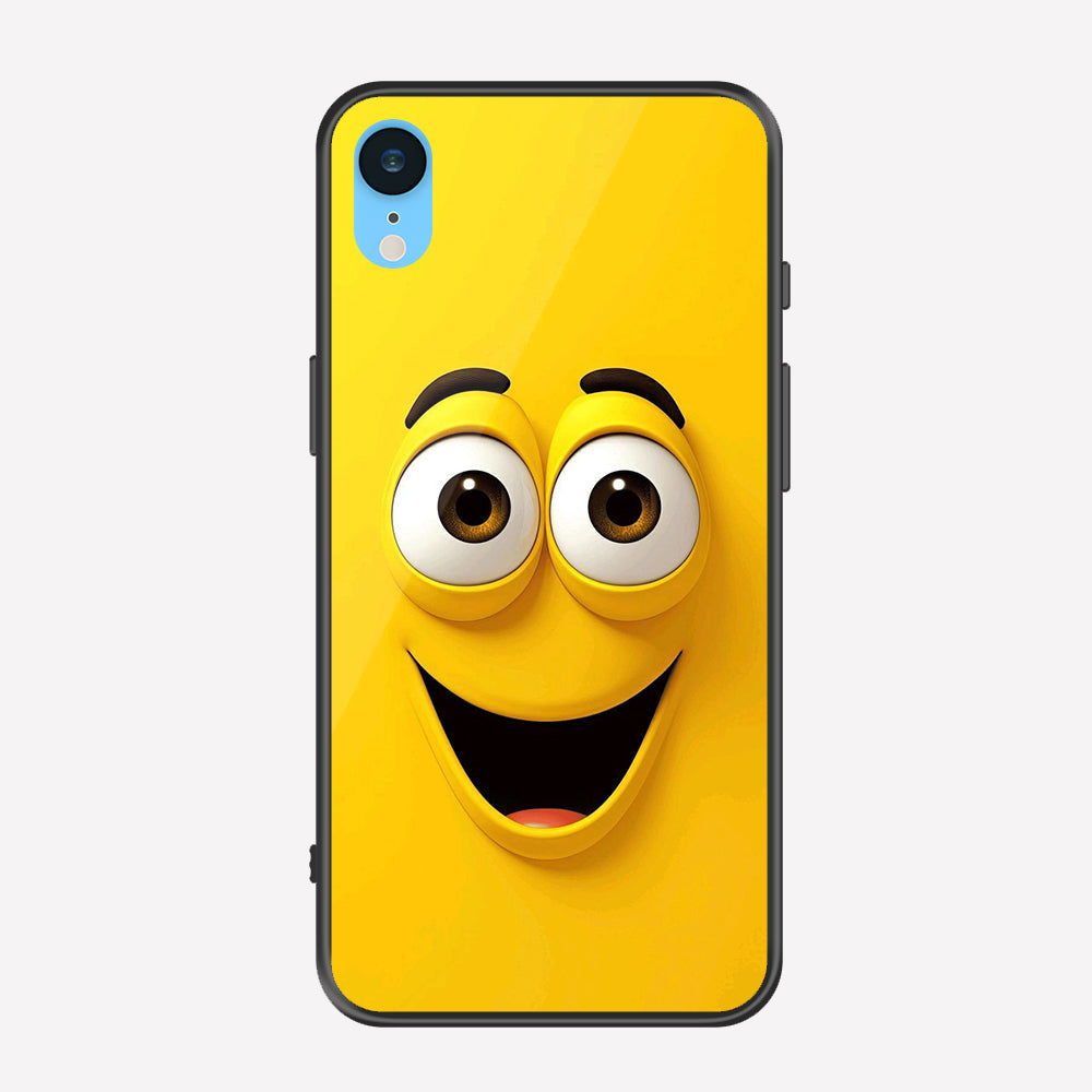 iPhone XR Cover - Cute 3D Cartoon Series - Premium Printed Metal soft Bumper shock Proof Case