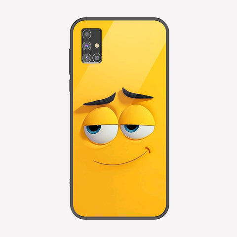 Samsung Galaxy M31s Cover - Cute 3D Cartoon Series - Premium Printed Metal soft Bumper shock Proof Case