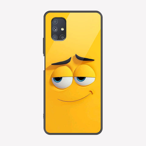 Samsung Galaxy M51 Cover - Cute 3D Cartoon Series - Premium Printed Metal soft Bumper shock Proof Case