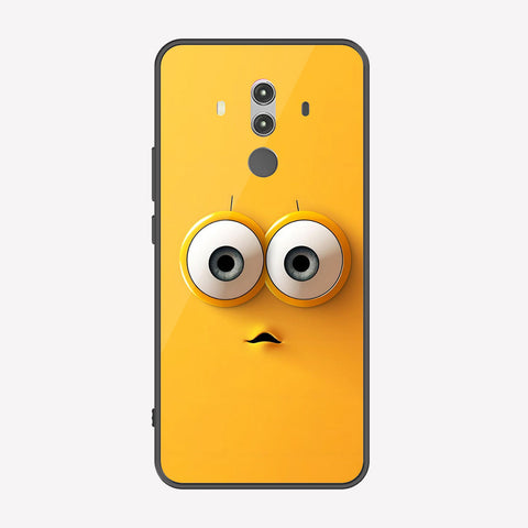 Huawei Mate 10 Pro Cover - Cute 3D Cartoon Series - Premium Printed Metal soft Bumper shock Proof Case