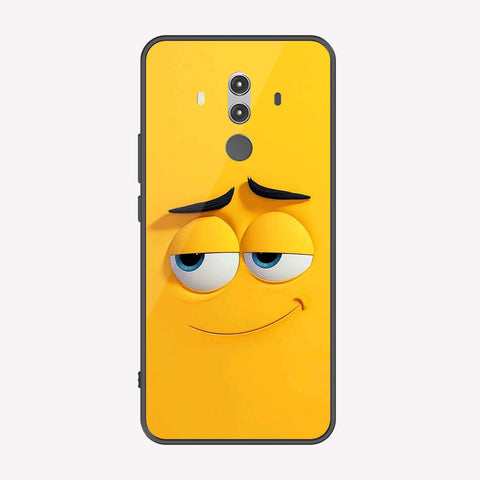 Huawei Mate 10 Pro Cover - Cute 3D Cartoon Series - Premium Printed Metal soft Bumper shock Proof Case