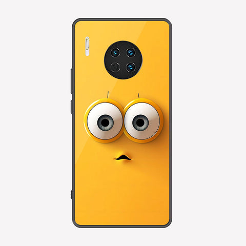 Huawei Mate 30 Cover - Cute 3D Cartoon Series - Premium Printed Metal soft Bumper shock Proof Case