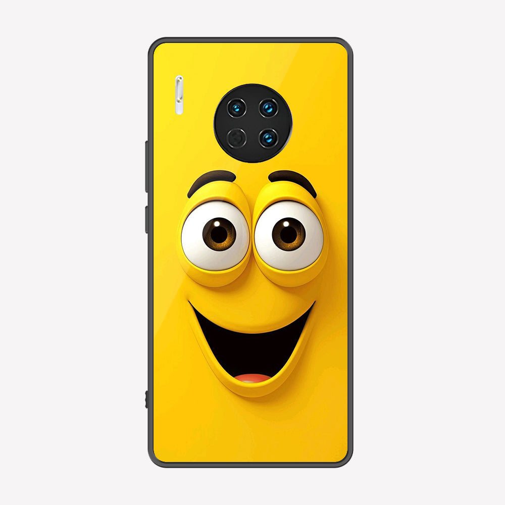 Huawei Mate 30 Cover - Cute 3D Cartoon Series - Premium Printed Metal soft Bumper shock Proof Case