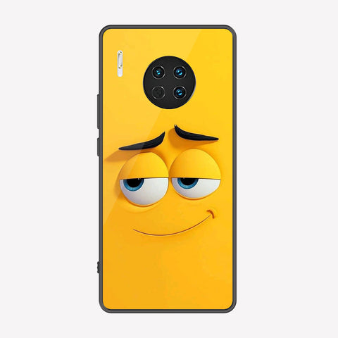 Huawei Mate 30 Cover - Cute 3D Cartoon Series - Premium Printed Metal soft Bumper shock Proof Case
