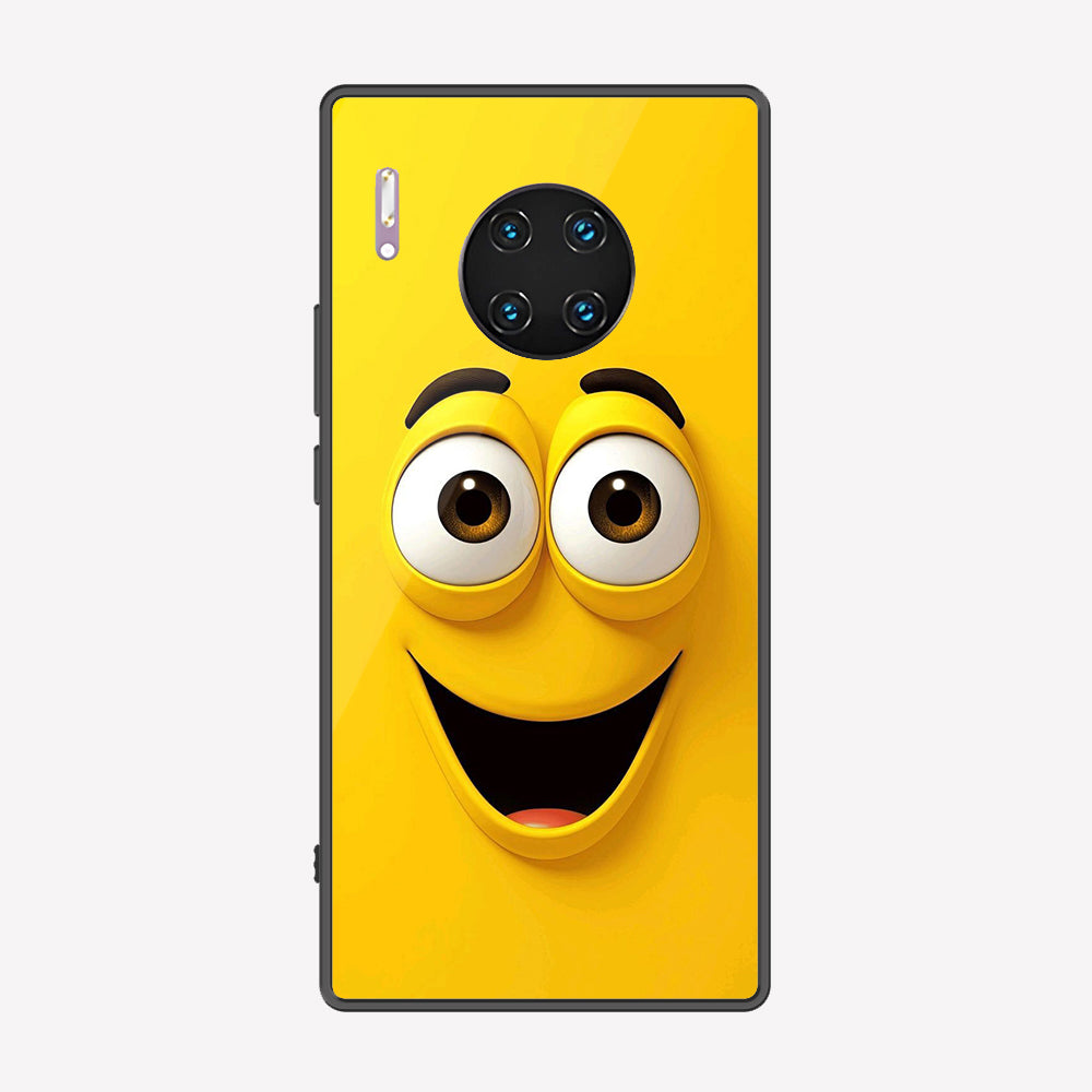 Huawei Mate 30 Pro Cover - Cute 3D Cartoon Series - Premium Printed Metal soft Bumper shock Proof Case