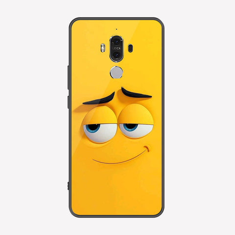 Huawei Mate 9 Cover - Cute 3D Cartoon Series - Premium Printed Metal soft Bumper shock Proof Case