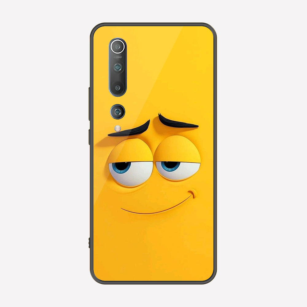 Xiaomi Mi 10 Cover - Cute 3D Cartoon Series - Premium Printed Metal soft Bumper shock Proof Case