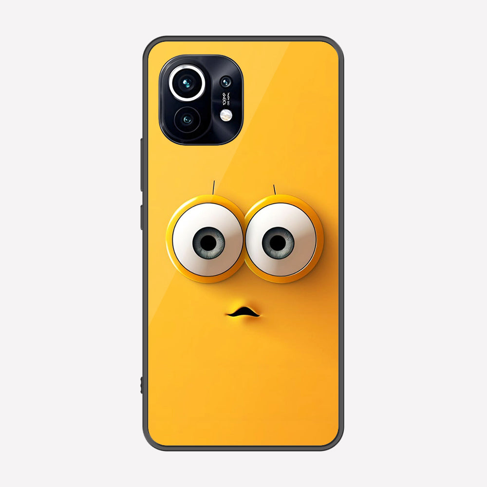 Xiaomi Mi 11 Cover - Cute 3D Cartoon Series - Premium Printed Metal soft Bumper shock Proof Case