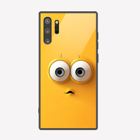 Samsung Galaxy Note 10 Plus Cover - Cute 3D Cartoon Series - Premium Printed Metal soft Bumper shock Proof Case