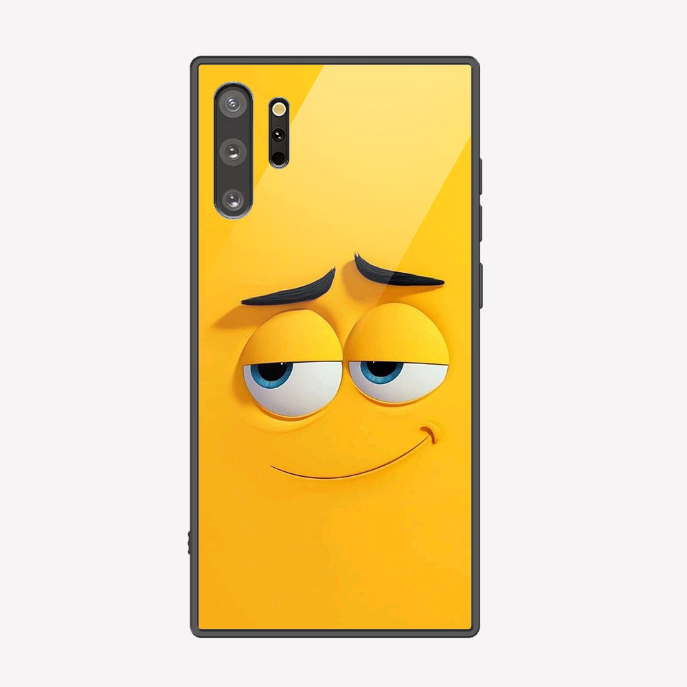 Samsung Galaxy Note 10 Plus Cover - Cute 3D Cartoon Series - Premium Printed Metal soft Bumper shock Proof Case