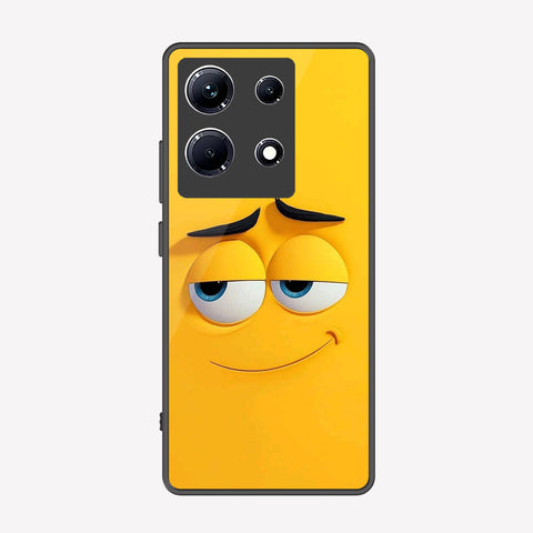 Infinix Note 30 Cover - Cute 3D Cartoon Series - Premium Printed Metal soft Bumper shock Proof Case