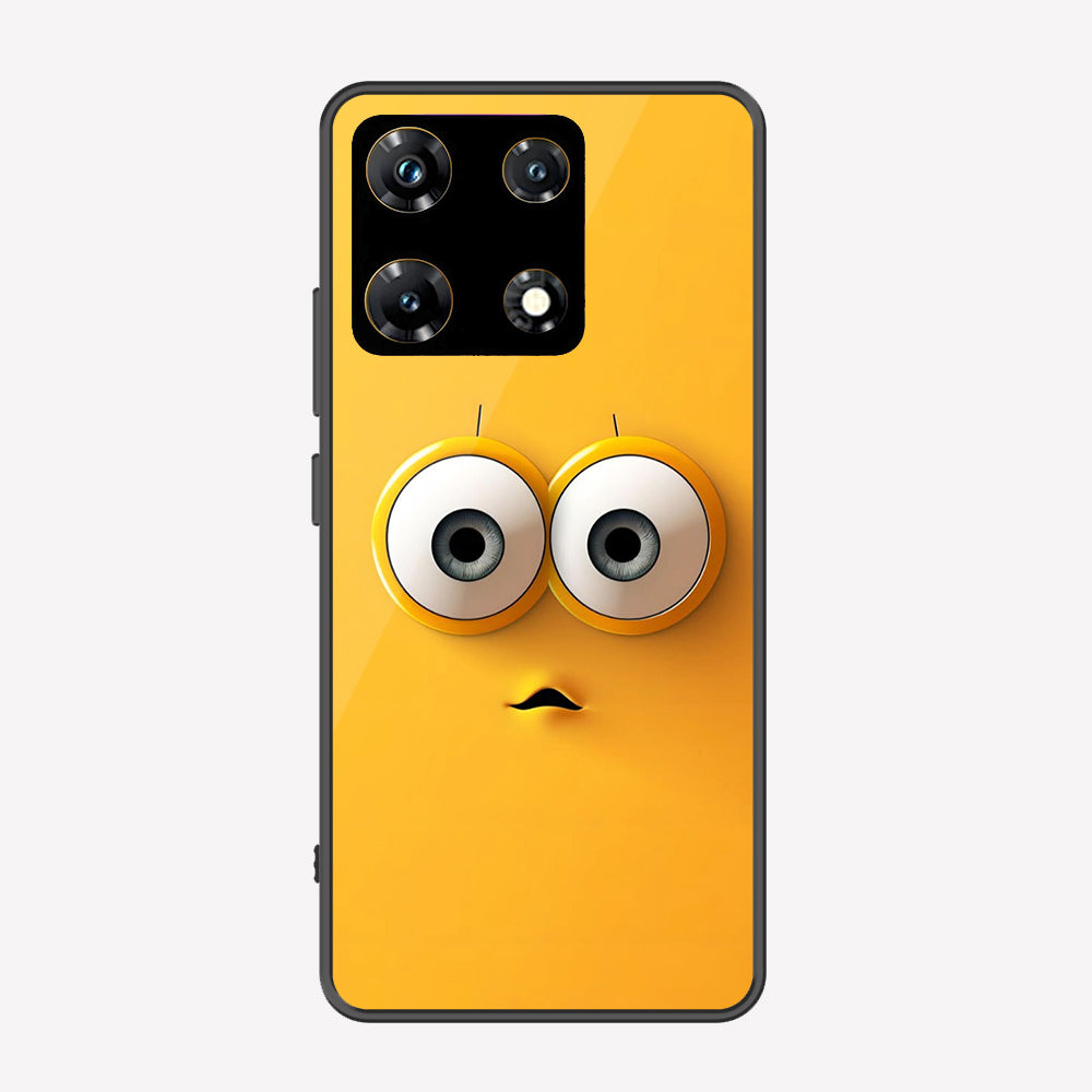 Infinix Note 30 Pro Cover - Cute 3D Cartoon Series - Premium Printed Metal soft Bumper shock Proof Case