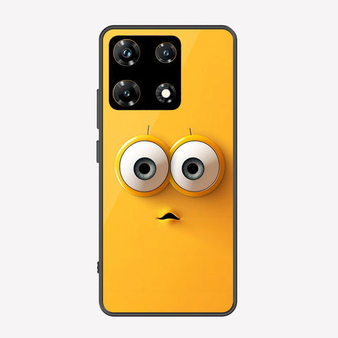Infinix Note 30 Pro Cover - Cute 3D Cartoon Series - Premium Printed Metal soft Bumper shock Proof Case