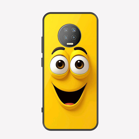 Infinix Note 7 Cover - Cute 3D Cartoon Series - Premium Printed Metal soft Bumper shock Proof Case