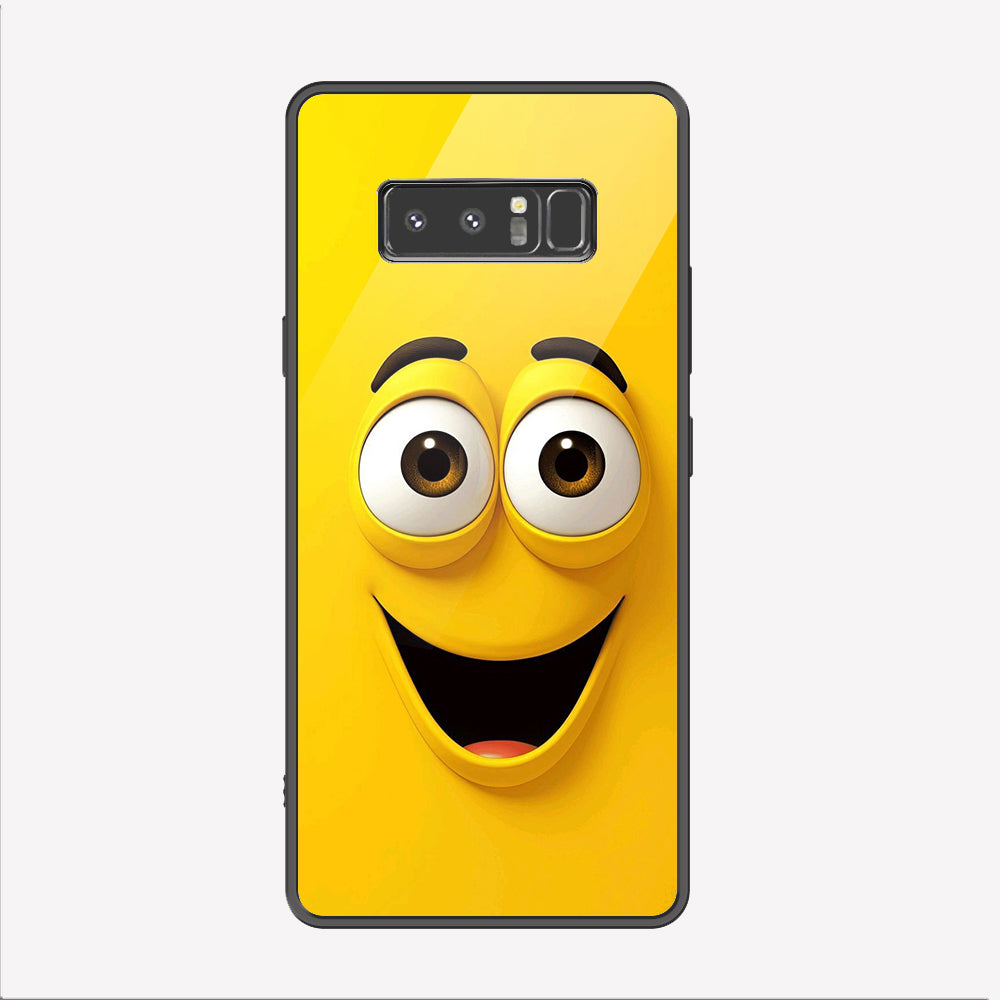 Samsung Galaxy Note 8 Cover - Cute 3D Cartoon Series - Premium Printed Metal soft Bumper shock Proof Case
