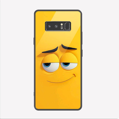 Samsung Galaxy Note 8 Cover - Cute 3D Cartoon Series - Premium Printed Metal soft Bumper shock Proof Case