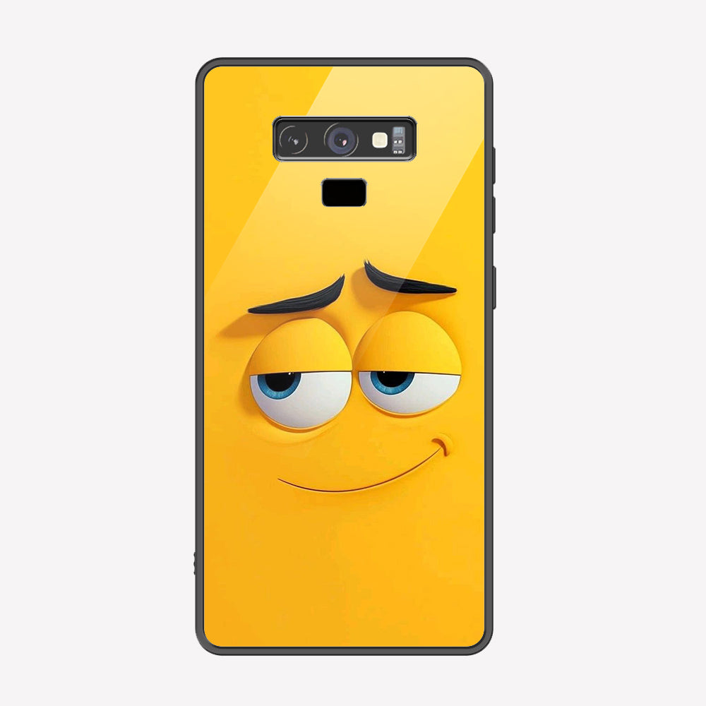 Samsung Galaxy Note 9 Cover - Cute 3D Cartoon Series - Premium Printed Metal soft Bumper shock Proof Case