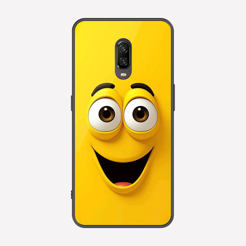 OnePlus 6T Cover - Cute 3D Cartoon Series - Premium Printed Metal soft Bumper shock Proof Case