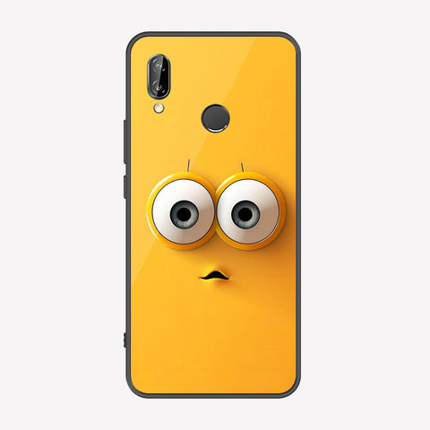 Huawei P20 Lite Cover - Cute 3D Cartoon Series - Premium Printed Metal soft Bumper shock Proof Case