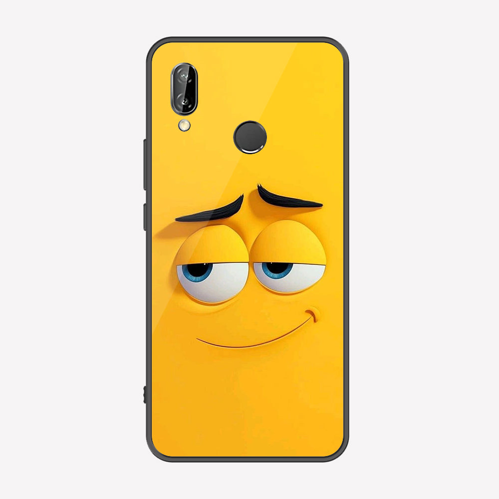 Huawei P20 Lite Cover - Cute 3D Cartoon Series - Premium Printed Metal soft Bumper shock Proof Case
