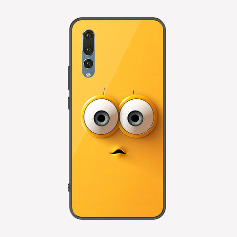 Huawei P20 Pro Cover - Cute 3D Cartoon Series - Premium Printed Metal soft Bumper shock Proof Case