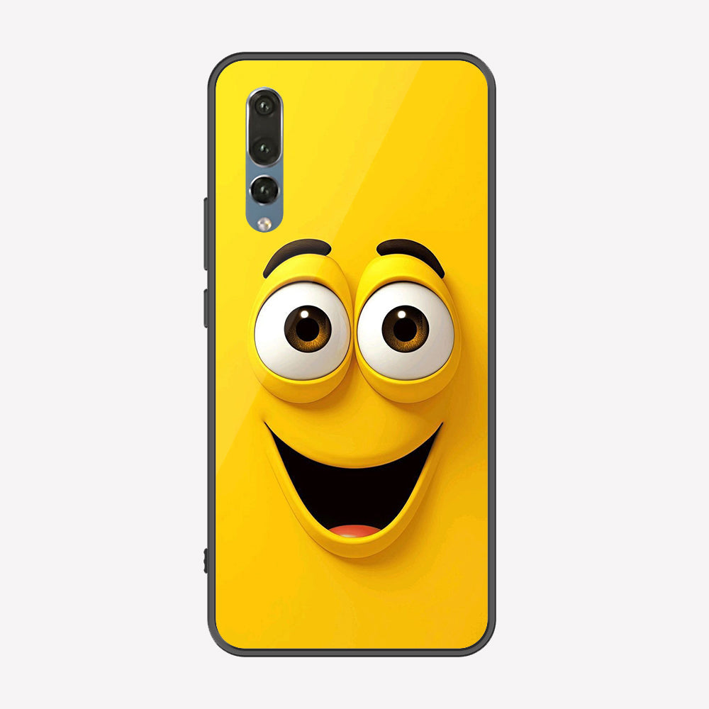 Huawei P20 Pro Cover - Cute 3D Cartoon Series - Premium Printed Metal soft Bumper shock Proof Case